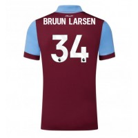 Burnley Jacob Bruun Larsen #34 Hjemmebanetrøje 2023-24 Kortærmet